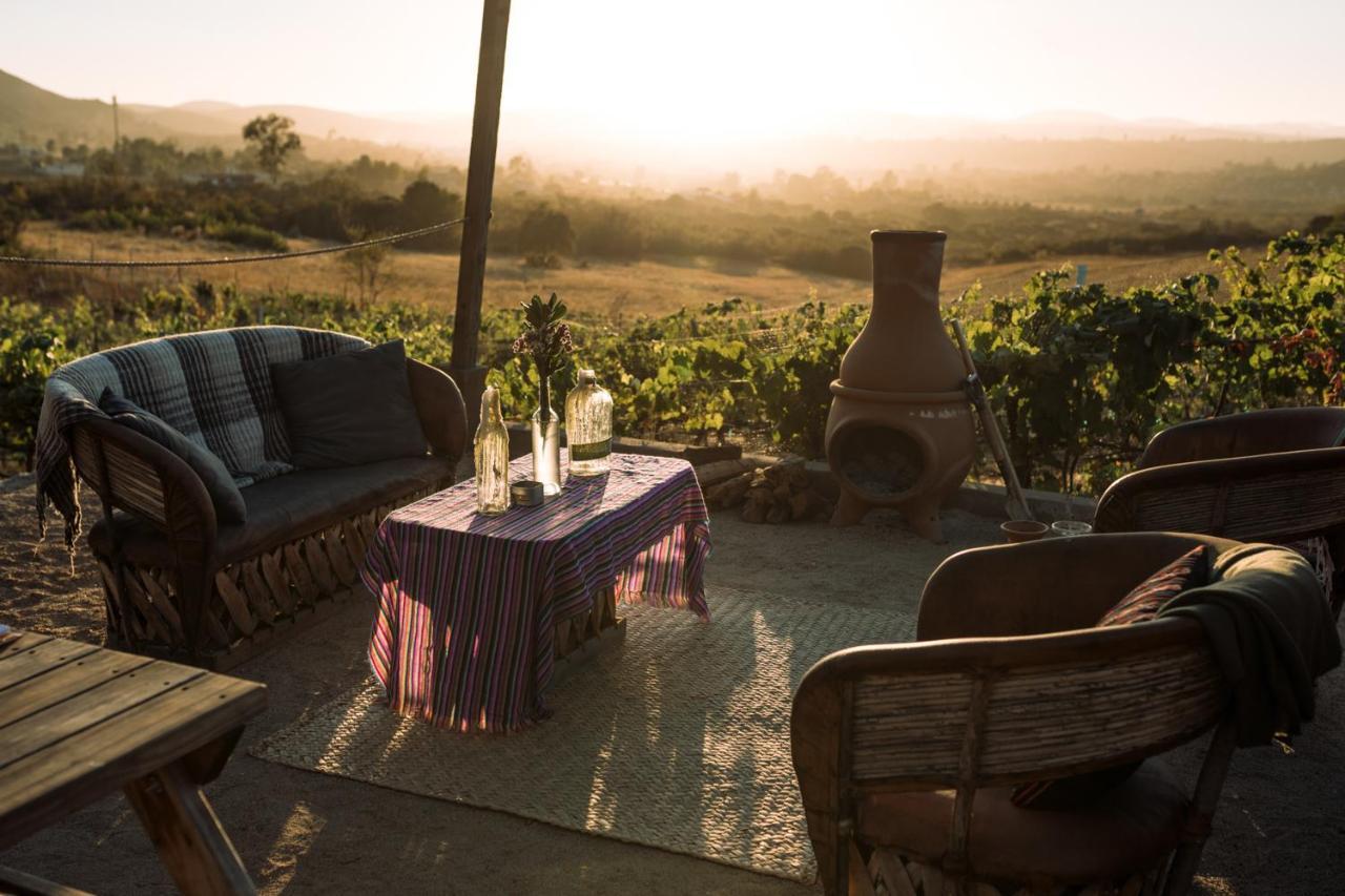 Uvauva Eco-Retreat Panzió Valle de Guadalupe Kültér fotó